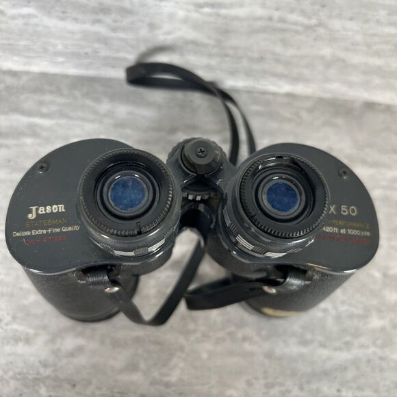 Jason Statesman 7X50 Fully Coated Binoculars 420ft at 1000 No. H 471923‎ - Picture 5 of 8